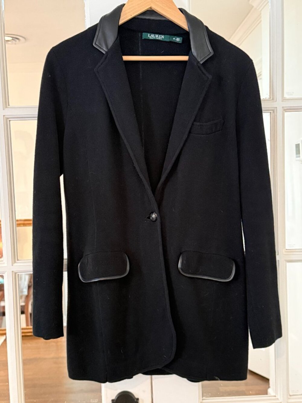Lauren Ralph Lauren knit blazer M